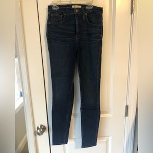 Madewell High Rise Skinny Jeans